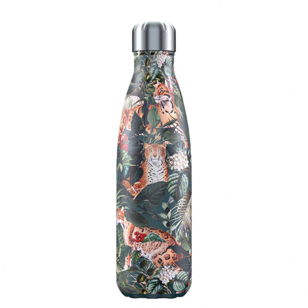 Chilly's Bottles - 500 ml - Tropical Leopardo 3D