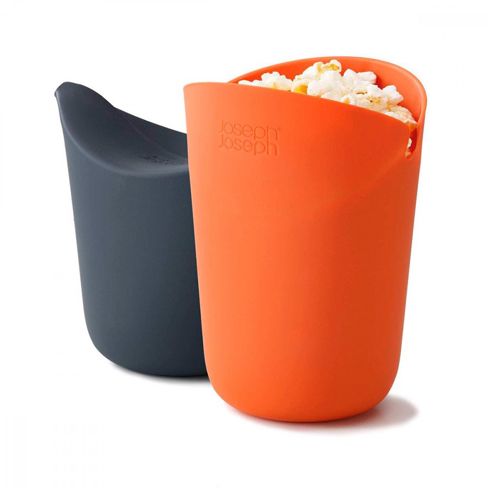 Joseph Joseph M-Cuisine ciotola per Popcorn al microonde, 2 pezzi