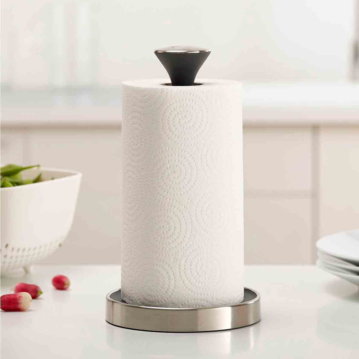 Joseph Joseph Push&Tear, Portarotoli da cucina Grigio - Myho