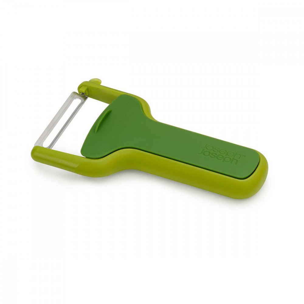 Joseph Joseph SafeStore Pelaverdure con lama dritta con protezione
salva-dita integrata