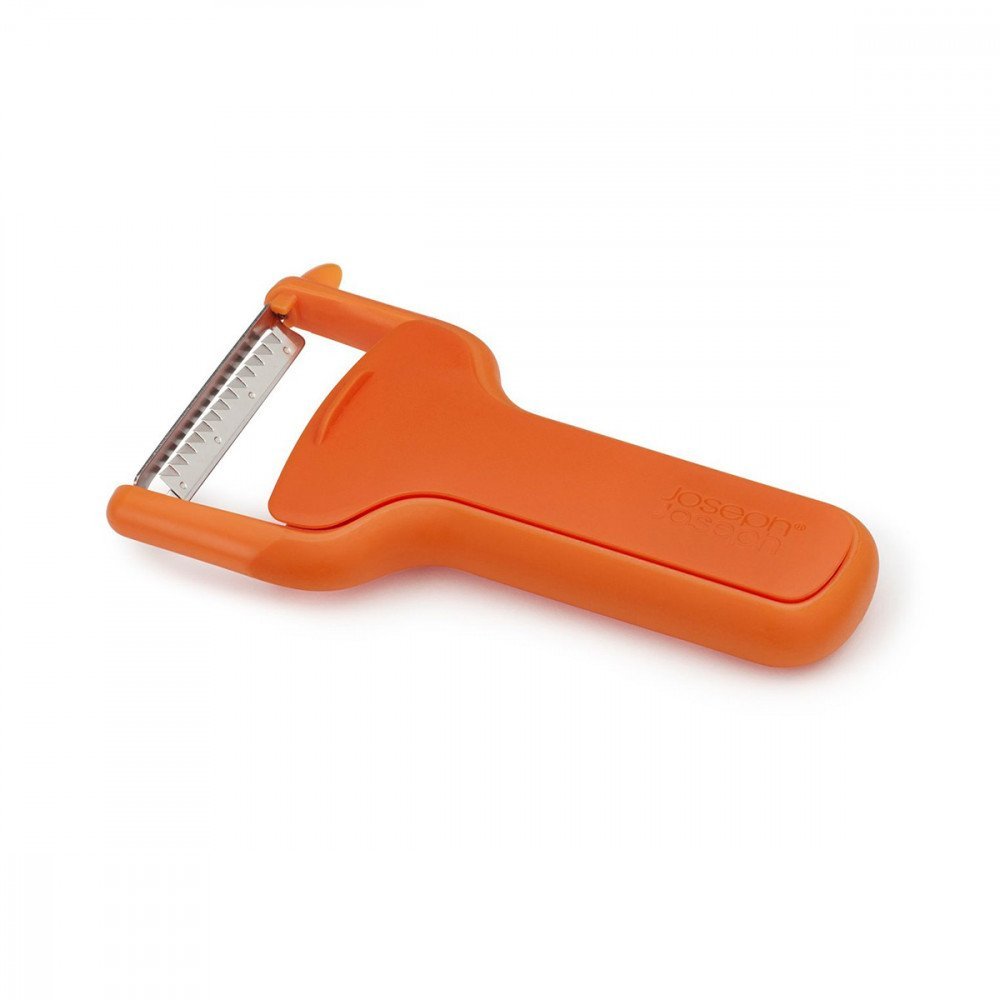 Joseph Joseph SafeStore Pelaverdure con lama julienne con protezione salva-dita integrata