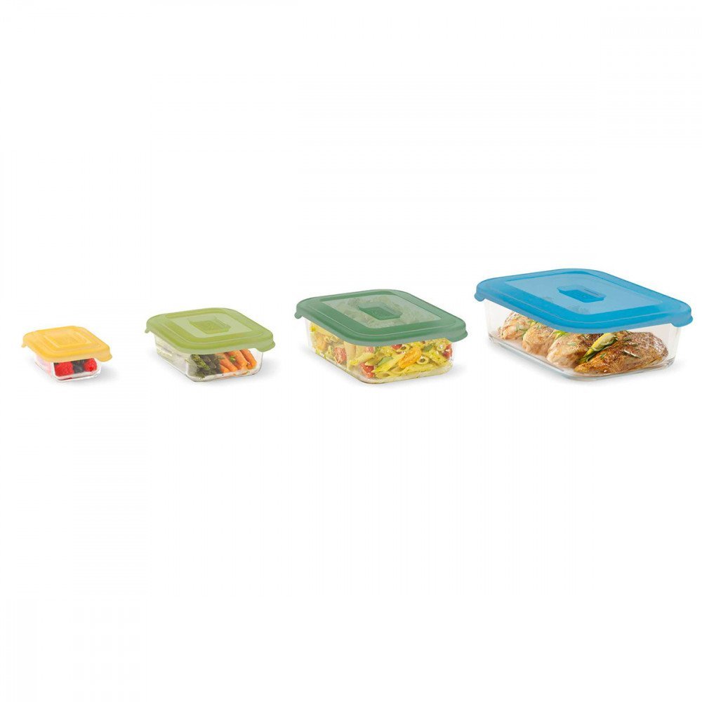 Joseph Joseph Set di 4 contenitori in vetro - immagine 3