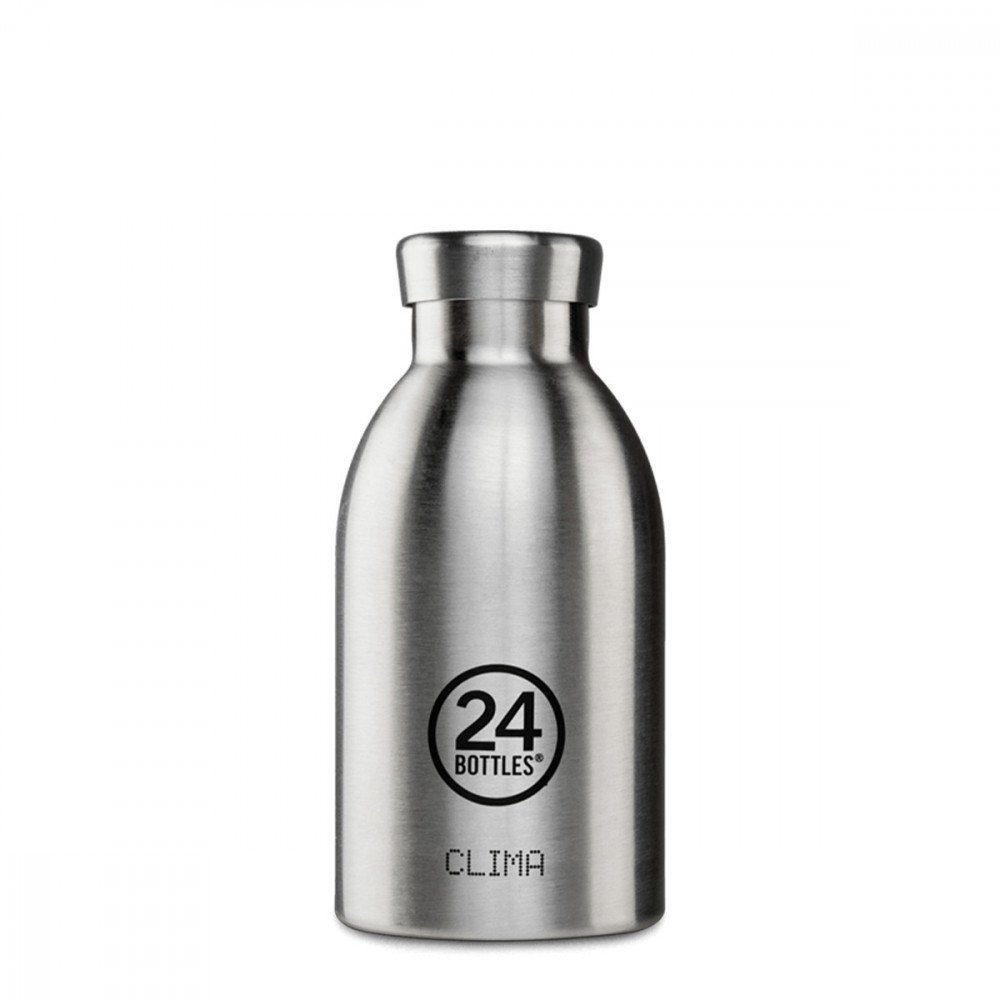 24 Bottles - Clima Bottle 330 ml Steel