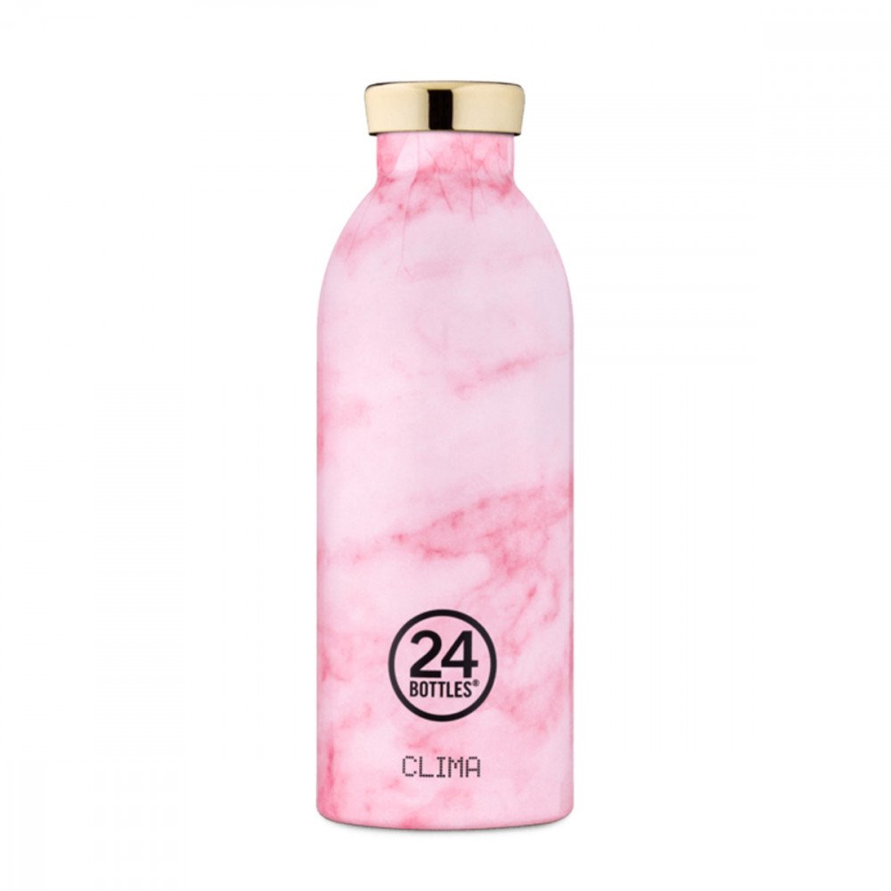24 Bottles - Clima Bottle 500 ml Marble Pink