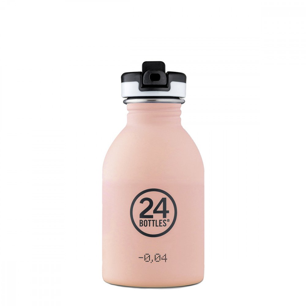24 Bottles - Urban Bottle 250 ml Dusty Pink Tappo Sport