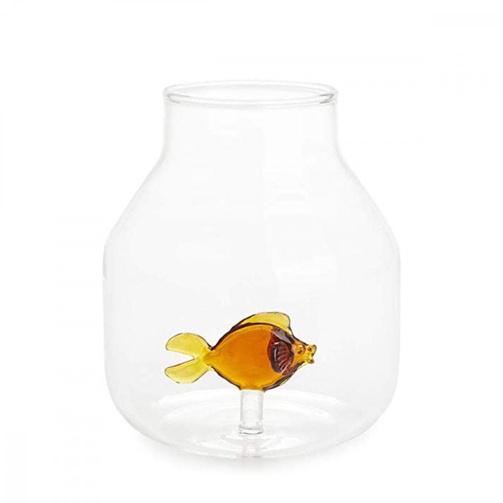 Balvi Vaso vetro Conico Atlantis Pesce