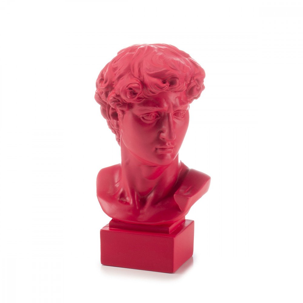 Busto David Medium - Rosso