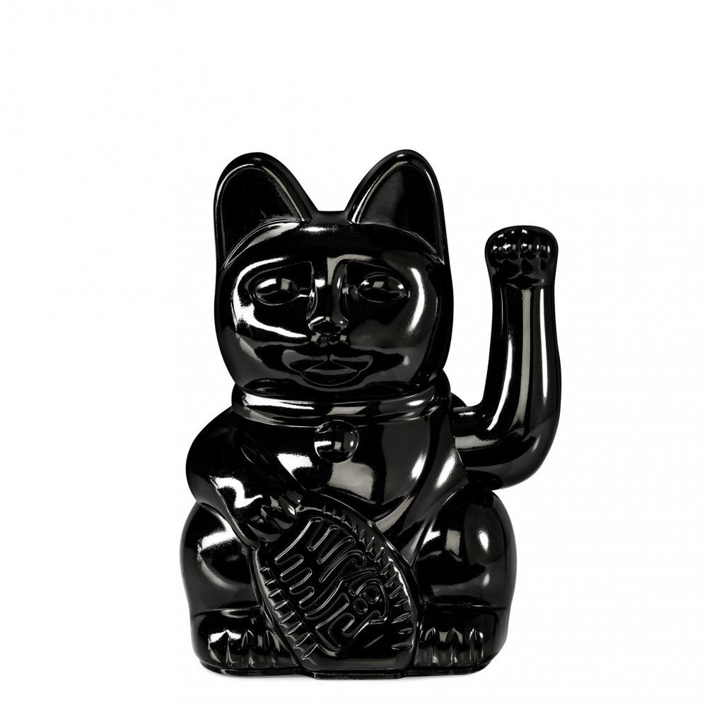 Donkey Maneki Neko Lucky Cat Egypt Black