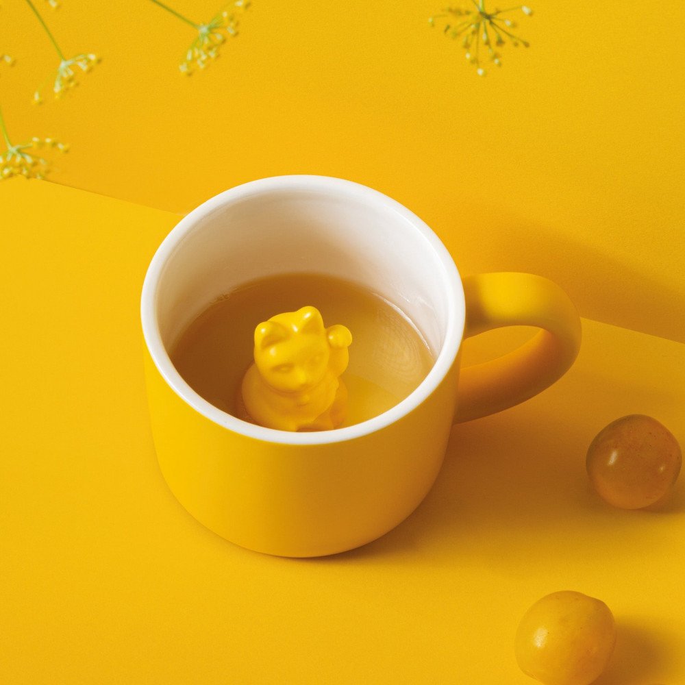 Donkey Tazza Maneki Neko Giallo - immagine 2