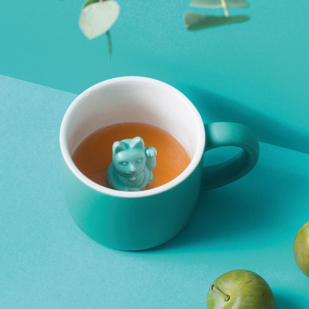 Donkey Tazza Maneki Neko Turchese - immagine 2