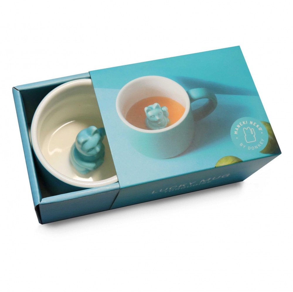 Donkey Tazza Maneki Neko Turchese - immagine 3