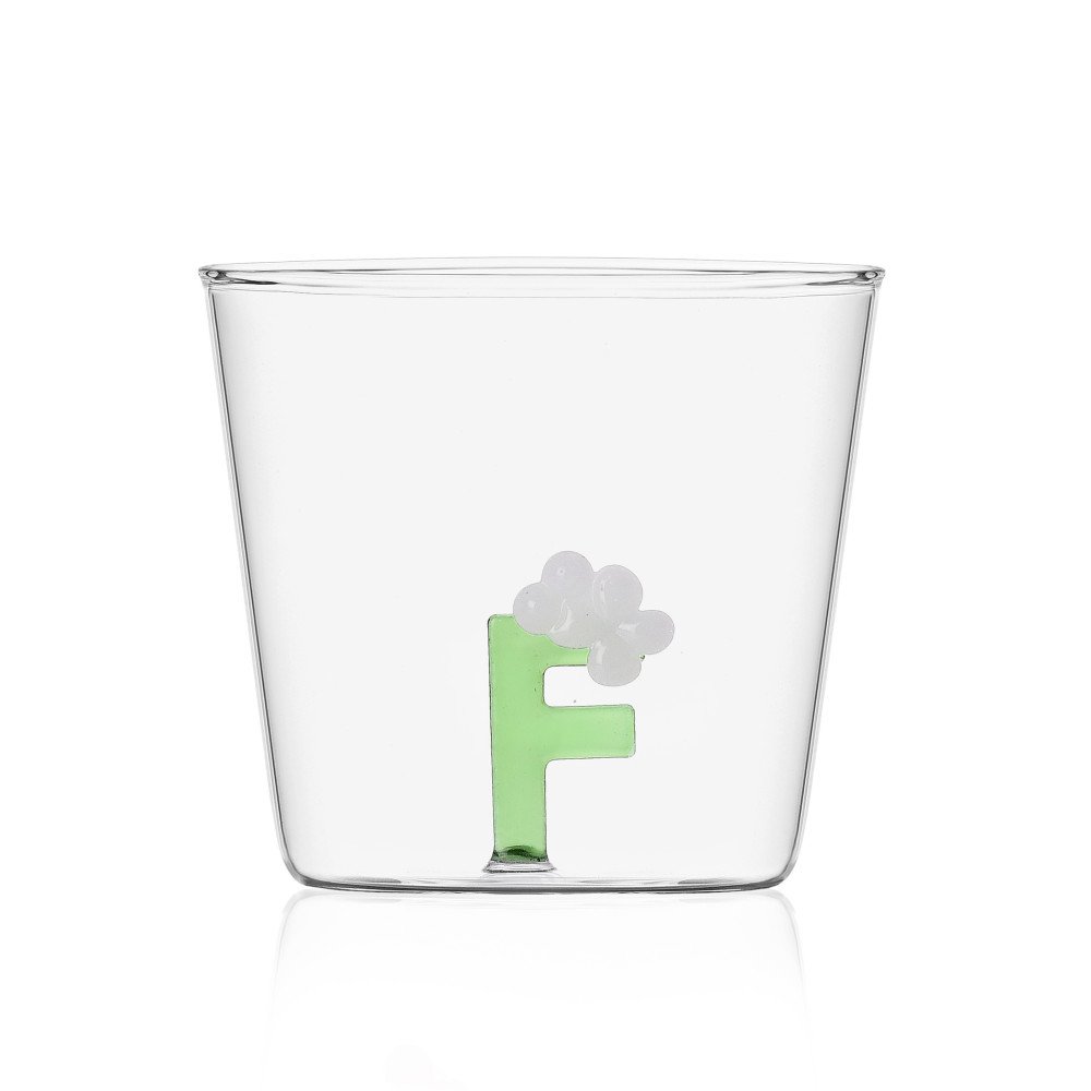 Ichendorf Greenwood Bicchiere Alfabeto fiorito F