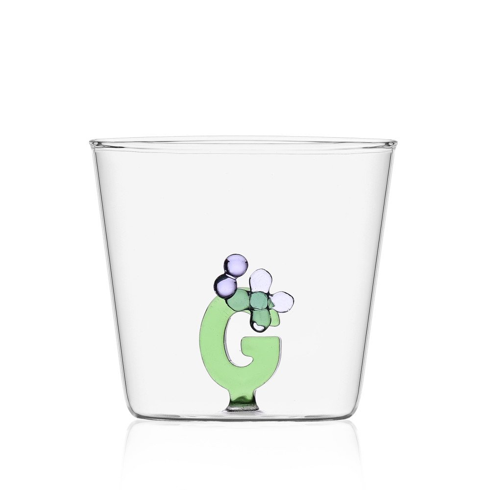 Ichendorf Greenwood Bicchiere Alfabeto fiorito G