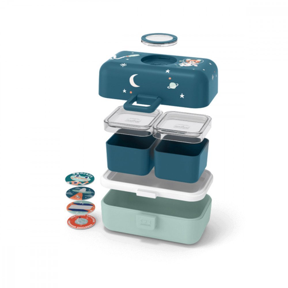 Monbento - Lunch Box Kid's Tresor Blue Cosmic - immagine 2