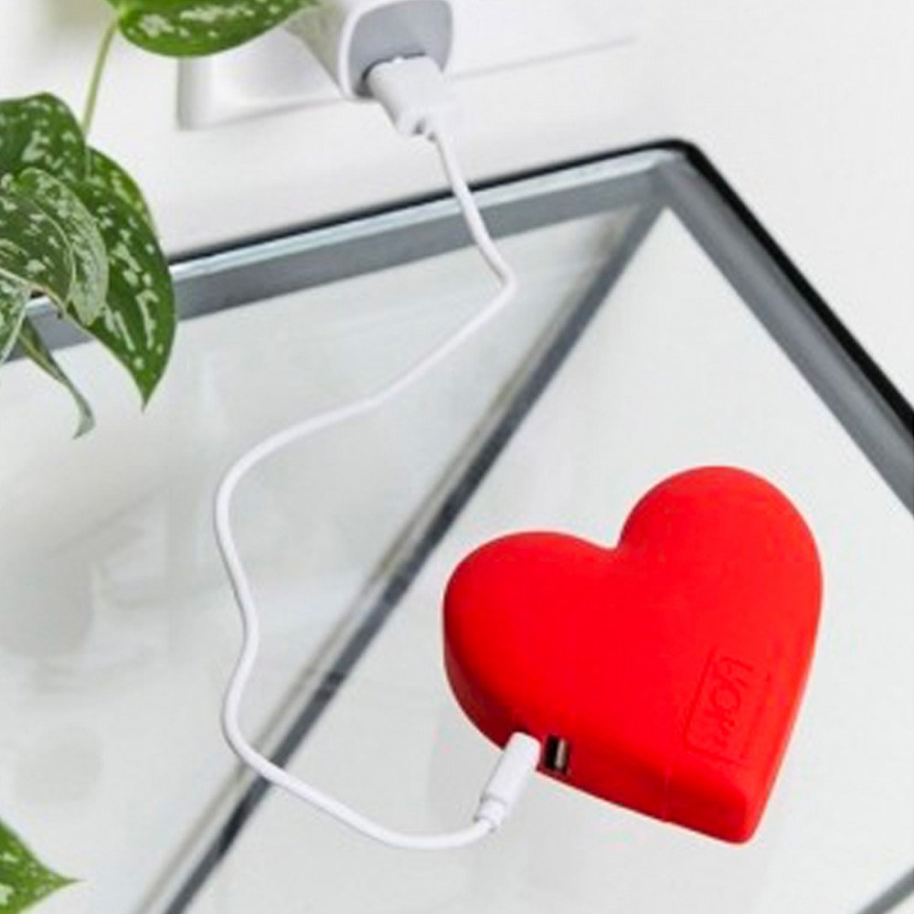 Mojipower Power Bank Cuore Rosso - immagine 2