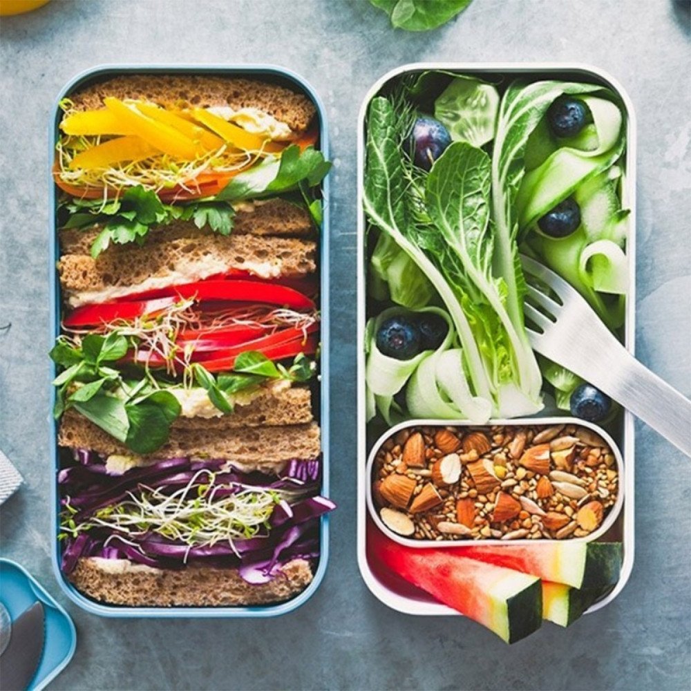 Monbento - Lunch Box Original Blue Denim - immagine 5