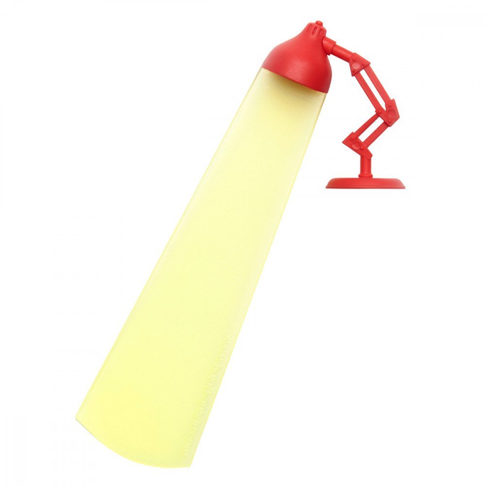 Peleg Design Lightmark segnalibro a forma di lampada rosso