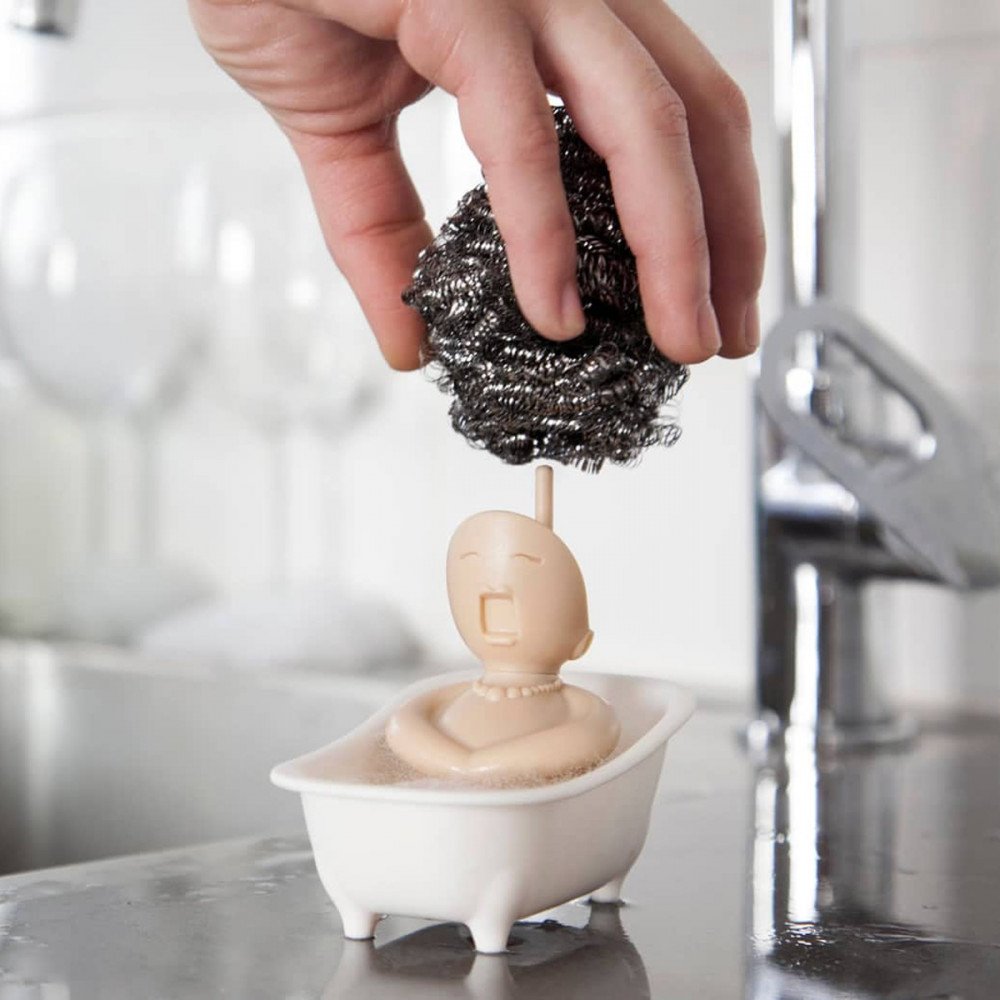 Peleg Design Soap opera spugna piatti con contenitore - immagine 3