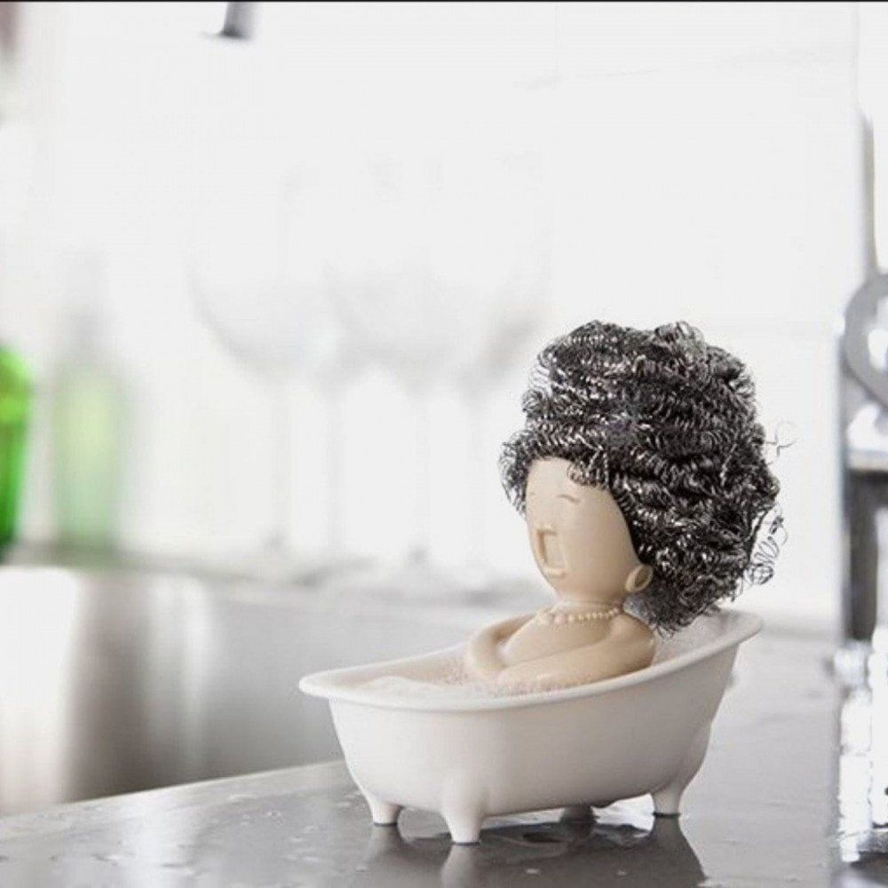 Peleg Design Soap opera spugna piatti con contenitore - immagine 2
