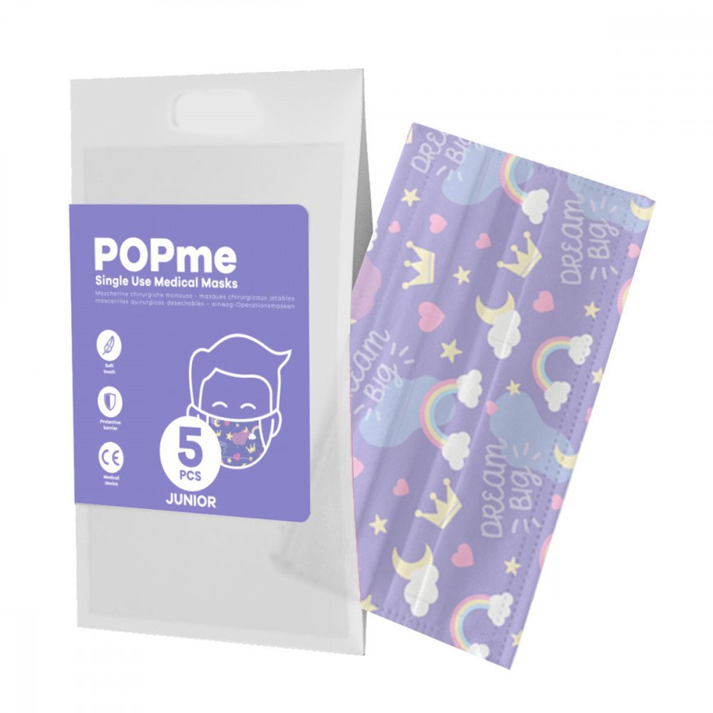 Pop Me Mascherine Baby Princess pack di 5