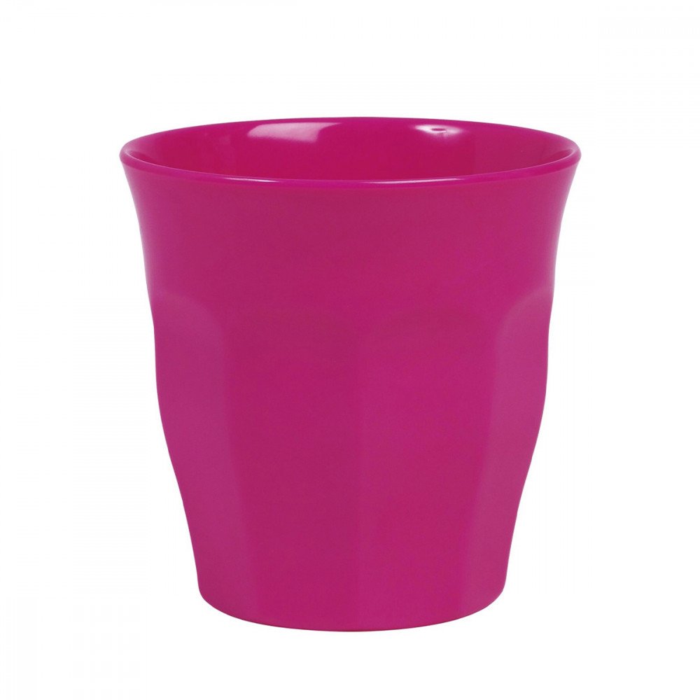 Rice bicchiere tinta unita Fucsia
