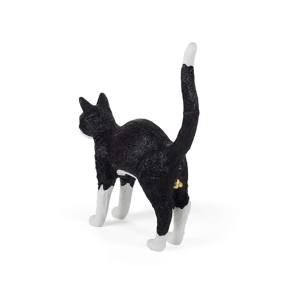 Seletti lampada gatto Jobby the cat bianco/nero - Myho