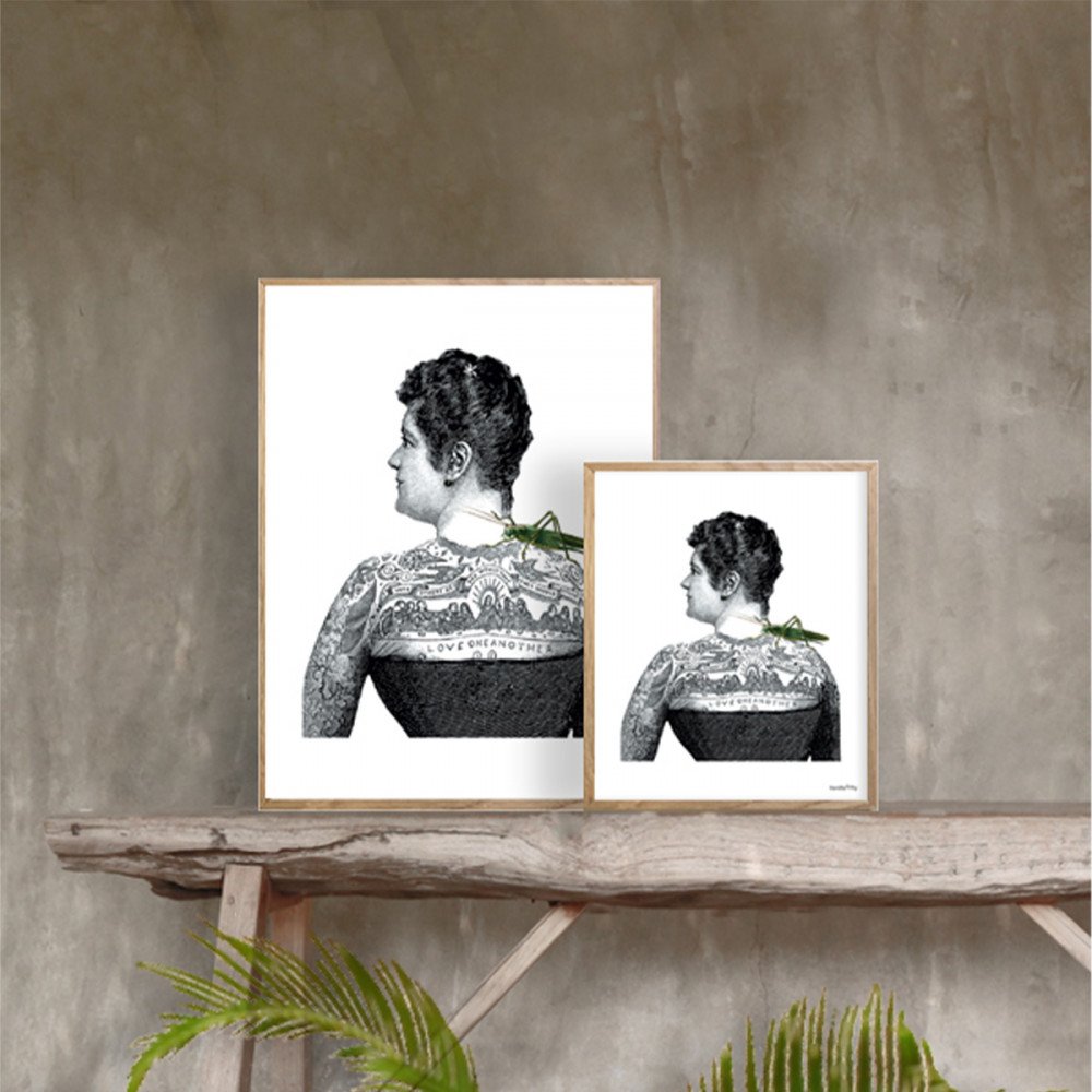 Vanilla Fly quadro Tattoo Lady - immagine 2