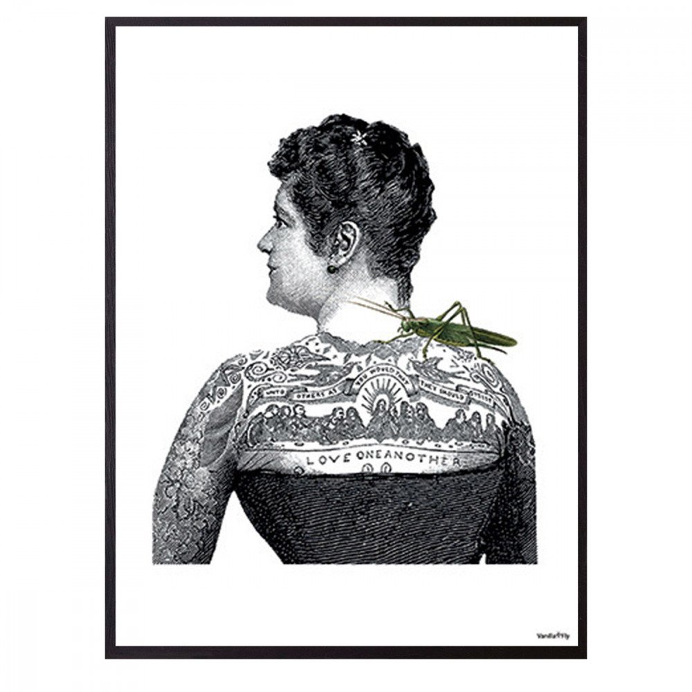 Vanilla Fly quadro Tattoo Lady