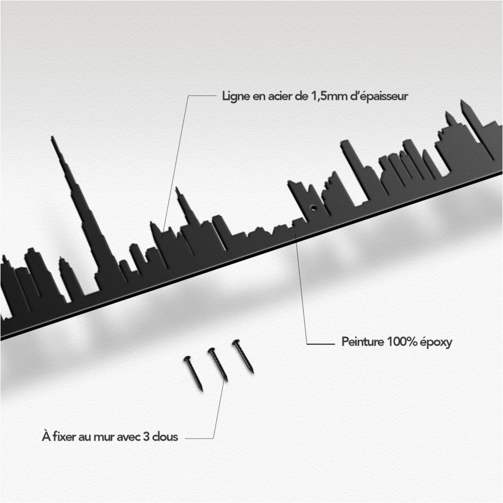 The Line profilo nero Dubai - immagine 4