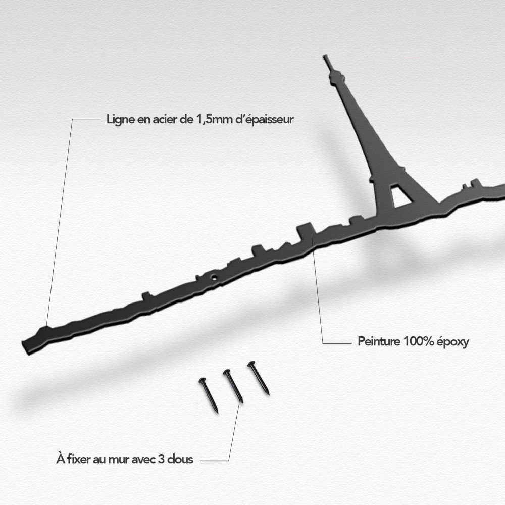 The Line profilo nero Parigi - immagine 2