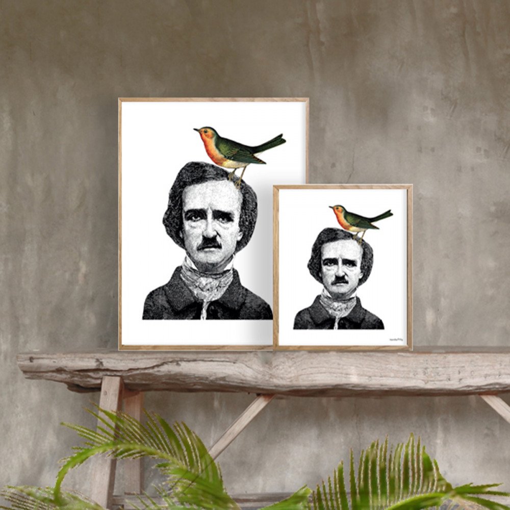 Vanilla Fly quadro medio Man With Bird - immagine 2