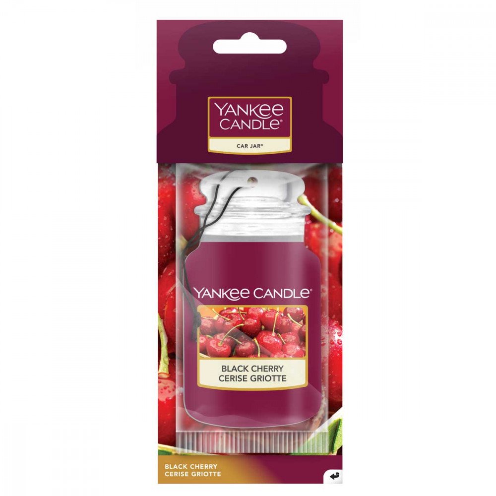 Yankee Candle Car Jar Paper Black Cherry
