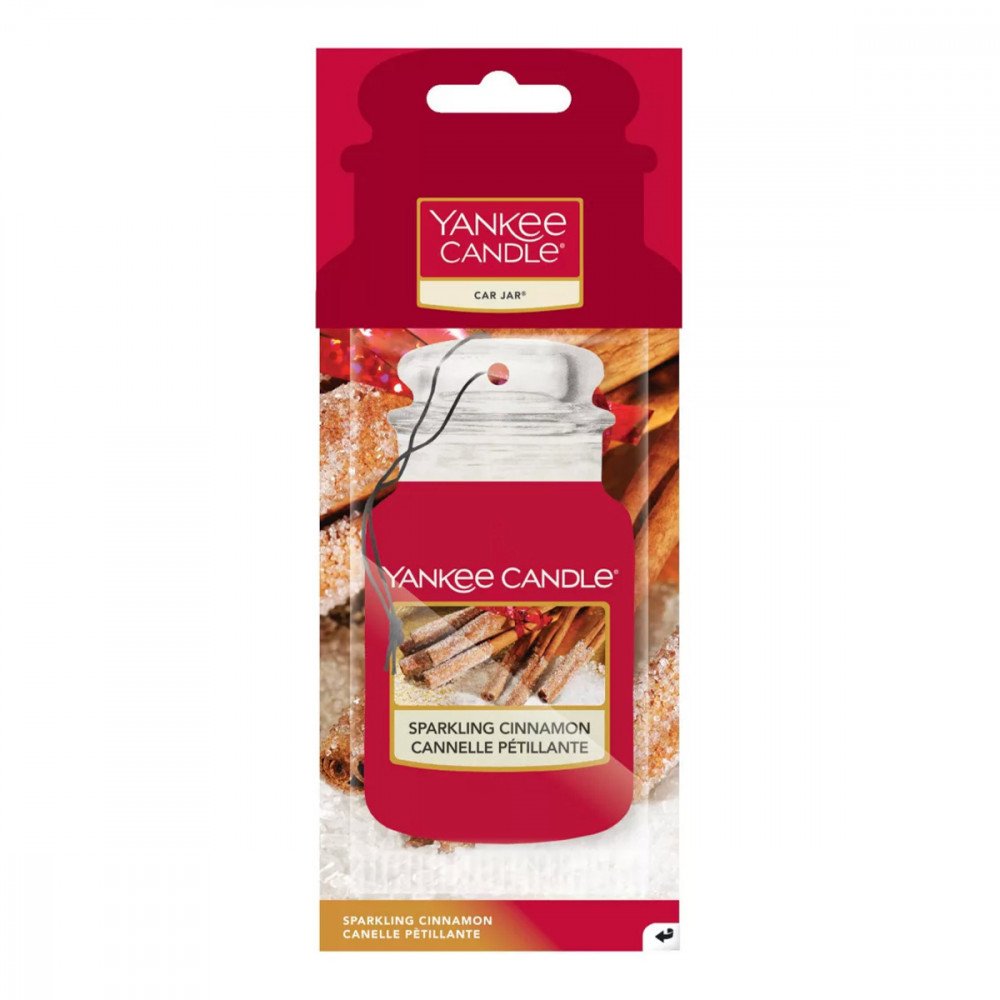 Yankee Candle Car Jar Paper Sparkling Cinnamon