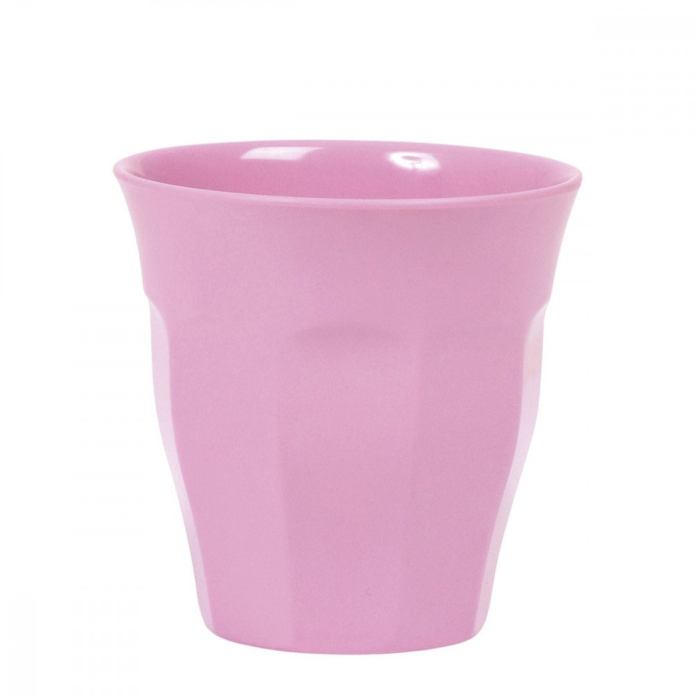 Rice bicchiere tinta unita rosa geranio