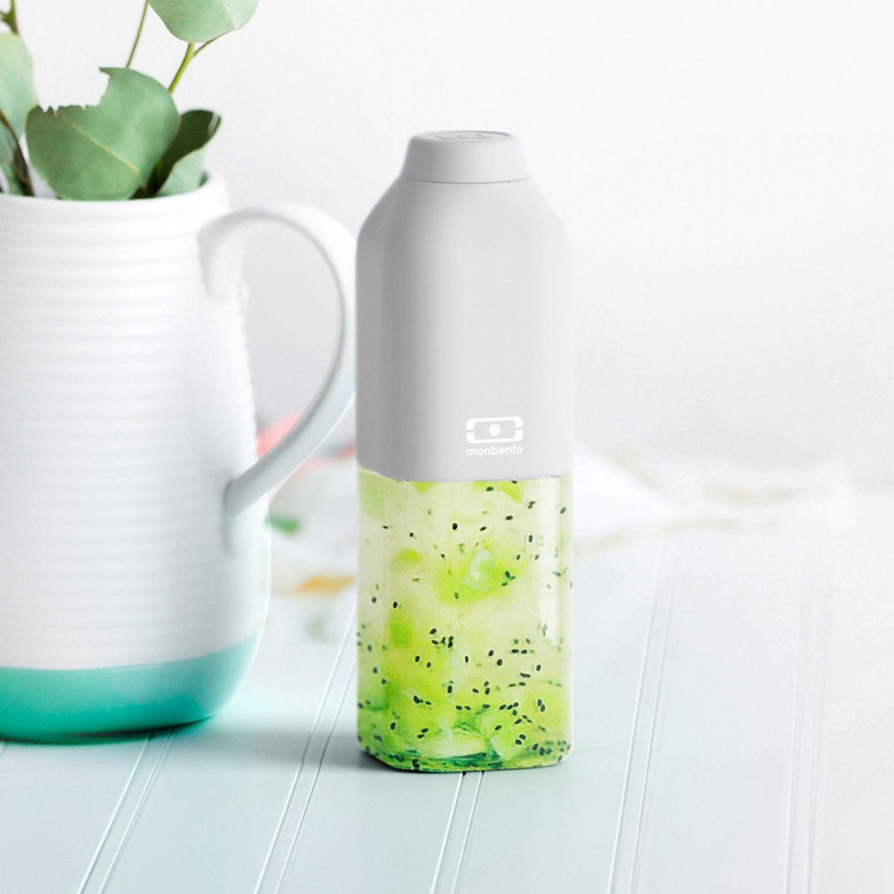 Monbento - Bottiglia in Tritan 500ml Grey Coton - immagine 4