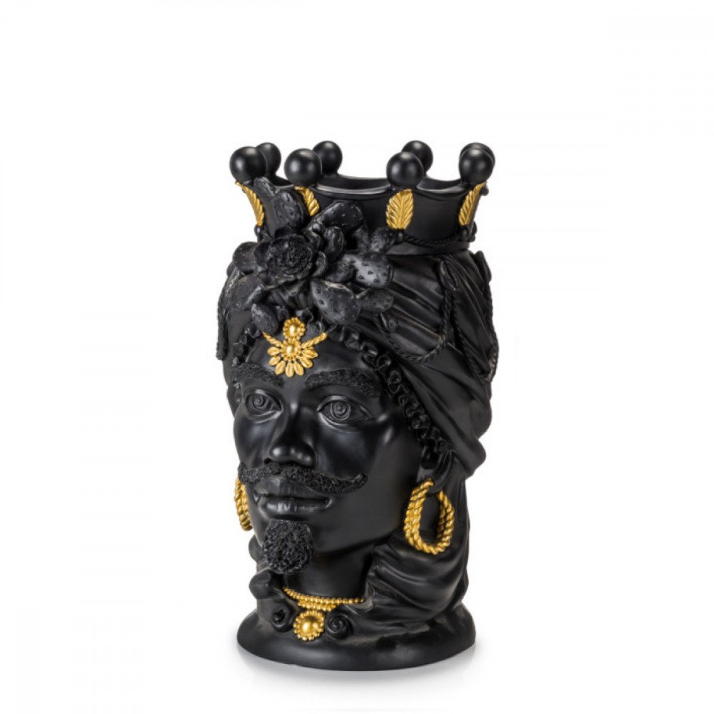 Testa di Moro Uomo Medium - Black