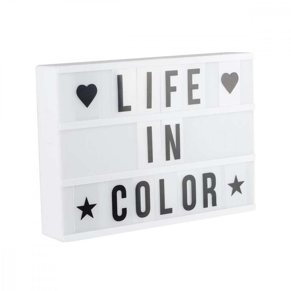 Light Box A4 e Lavagna Cancellabile