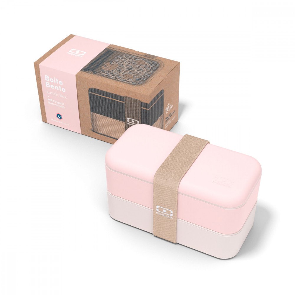 Monbento - Lunch Box Original Pink Natural - immagine 3