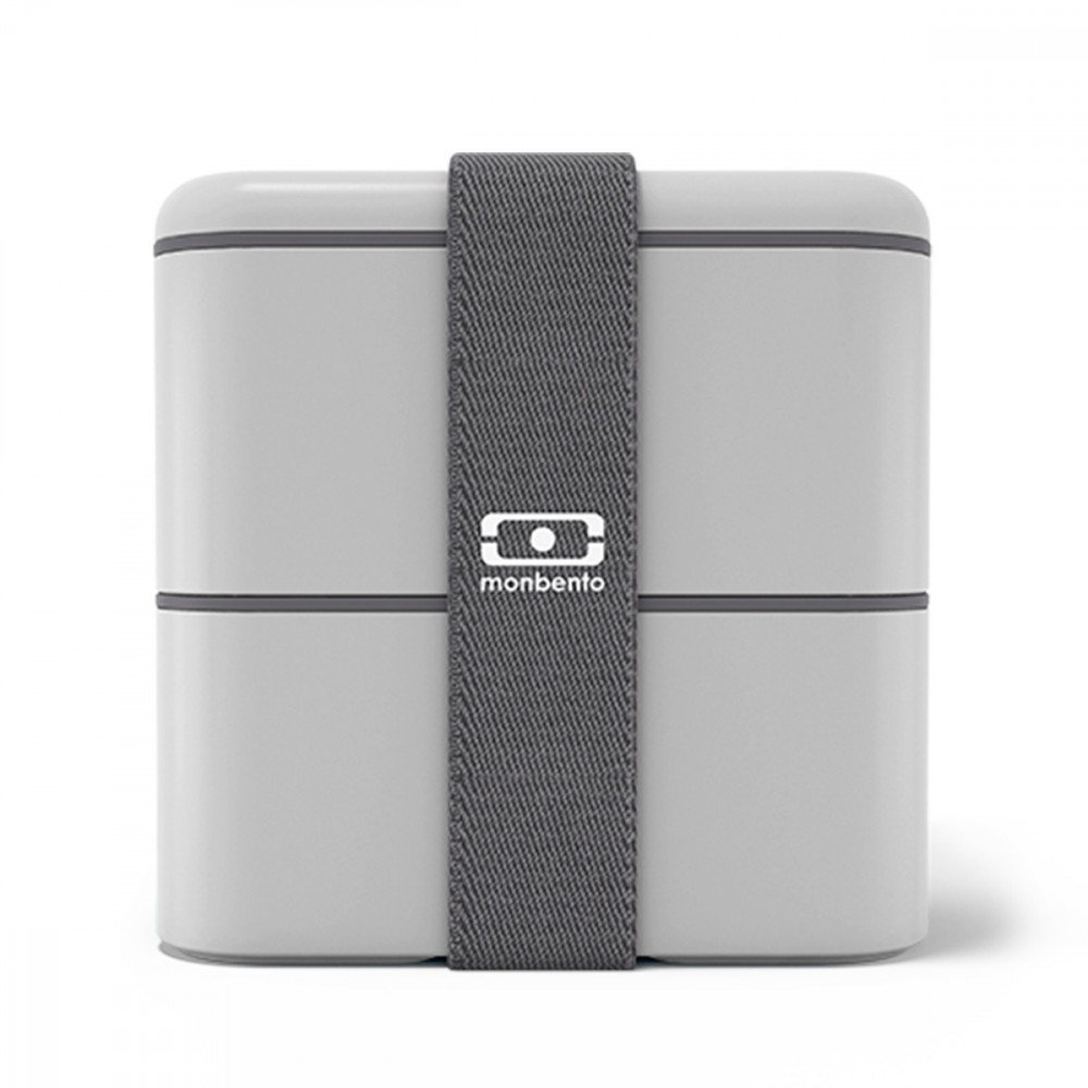 Monbento - Lunch Box Square Grey Coton - immagine 2