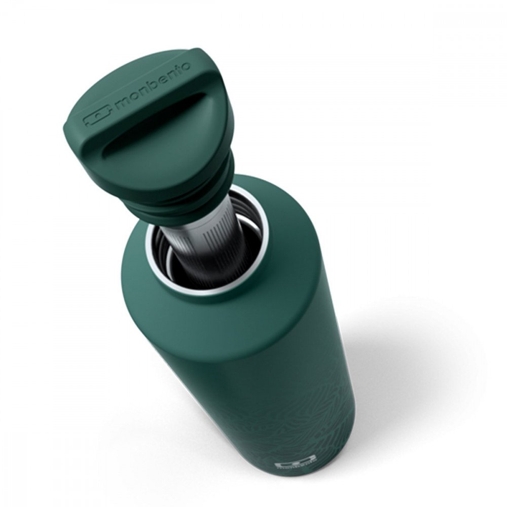 Monbento - Bottiglia Isotermica in acciaio con infusore 500ml Graphic Jungle - immagine 2