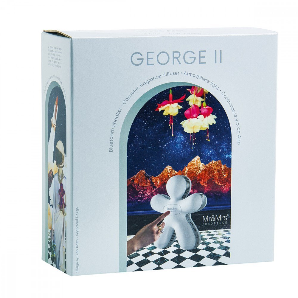 Mr&Mrs Fragrance George II Speaker Soft Touch Bianco 2021 - immagine 3