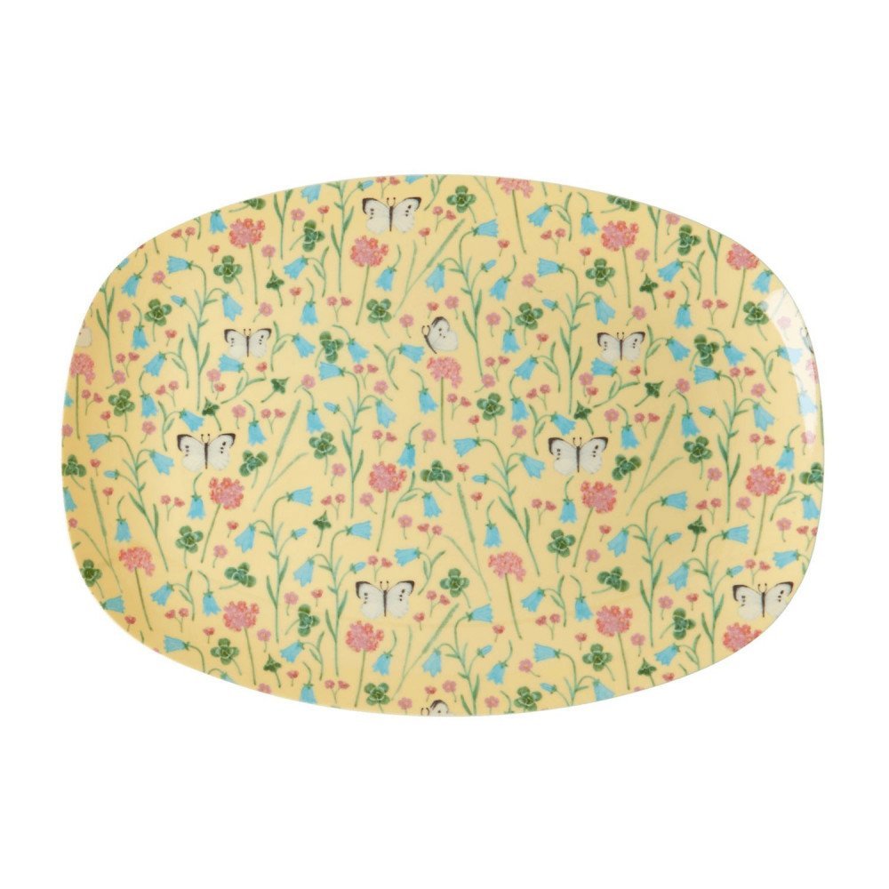Rice piatto ovale Farfalle