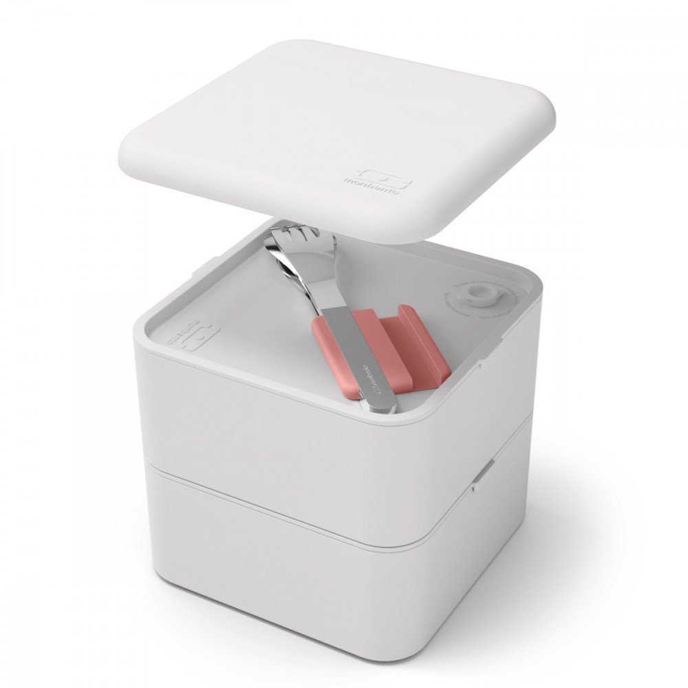 Monbento - Posate Slim Box in Acciaio Inox Flamingo - immagine 5