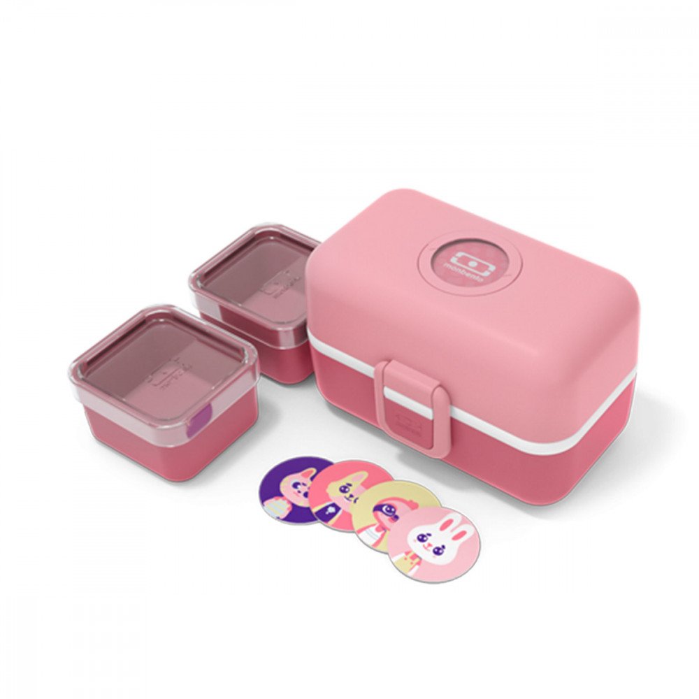 Monbento - Lunch Box Kid's Tresor Pink Blush - immagine 4