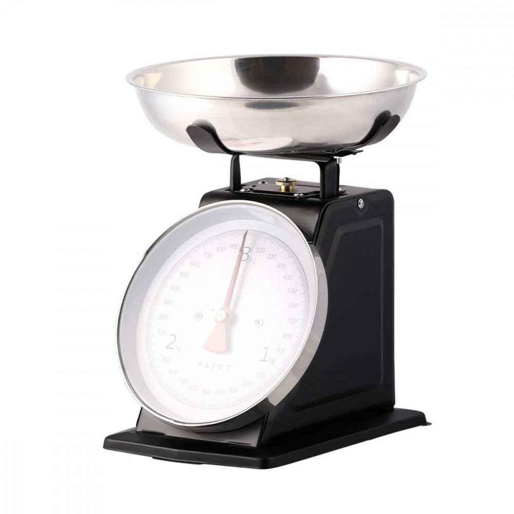 Bilancia da cucina vintage Nera