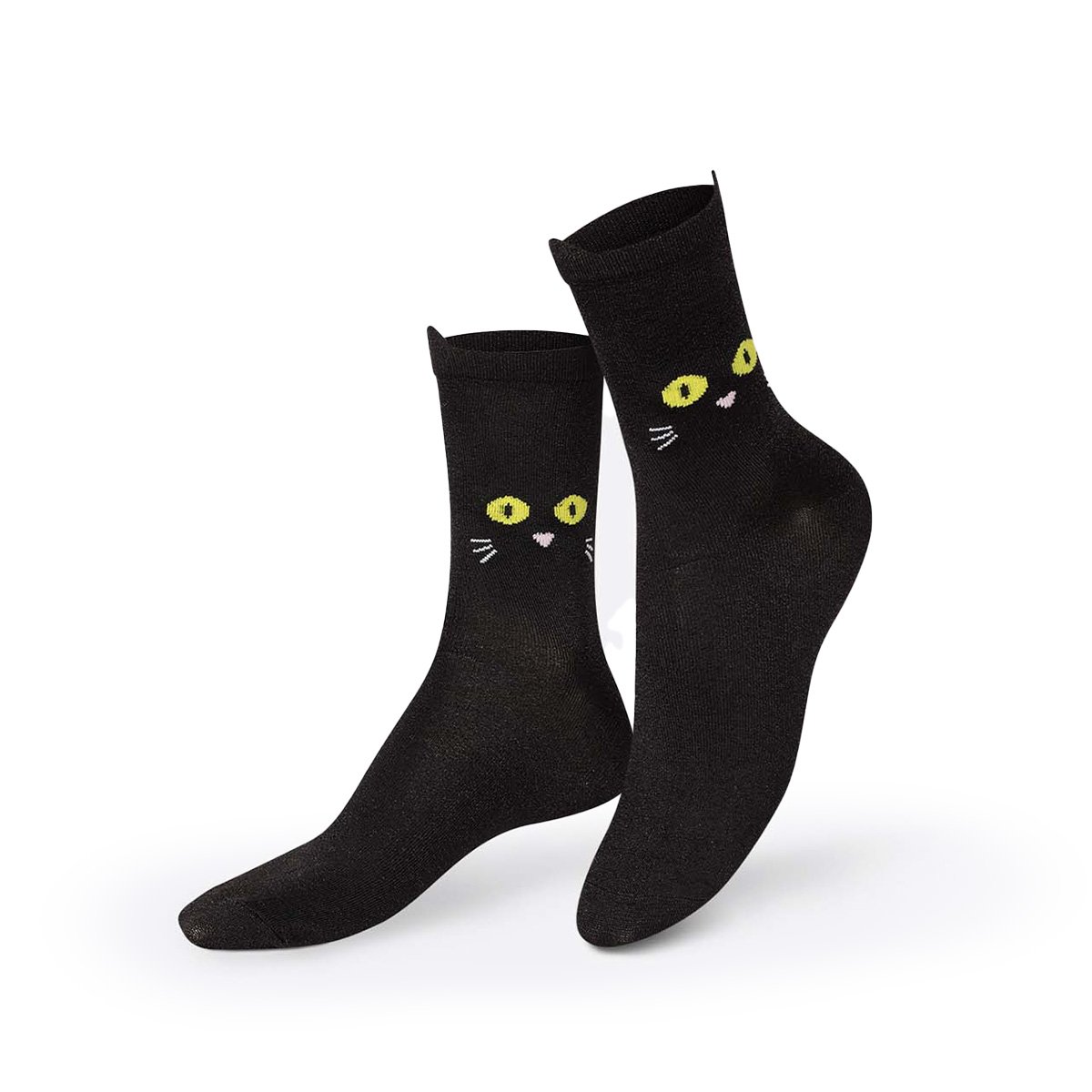 Eat My Socks calzini Cat Walk Nero - Myho