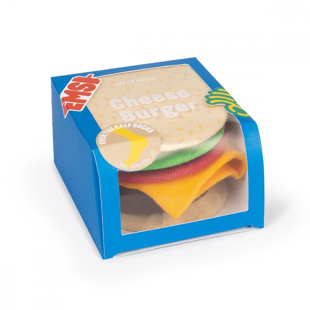 Eat My Socks calzini Cheeseburger