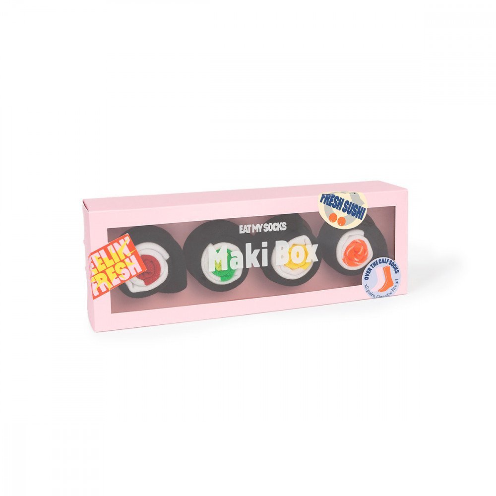 Eat My Socks calzini Maki Box Set of 2