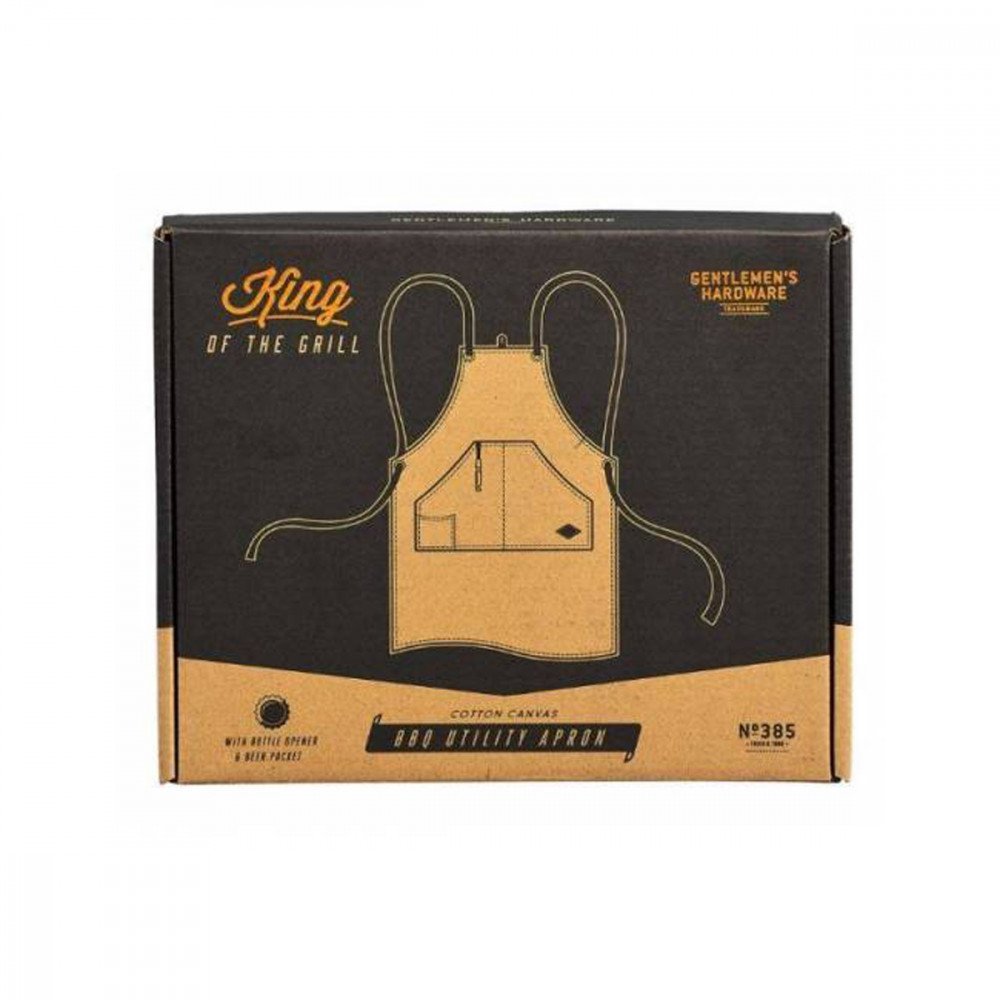 Gentlemen's Hardware BBQ Utility Apron and Bottle Opener - immagine 2