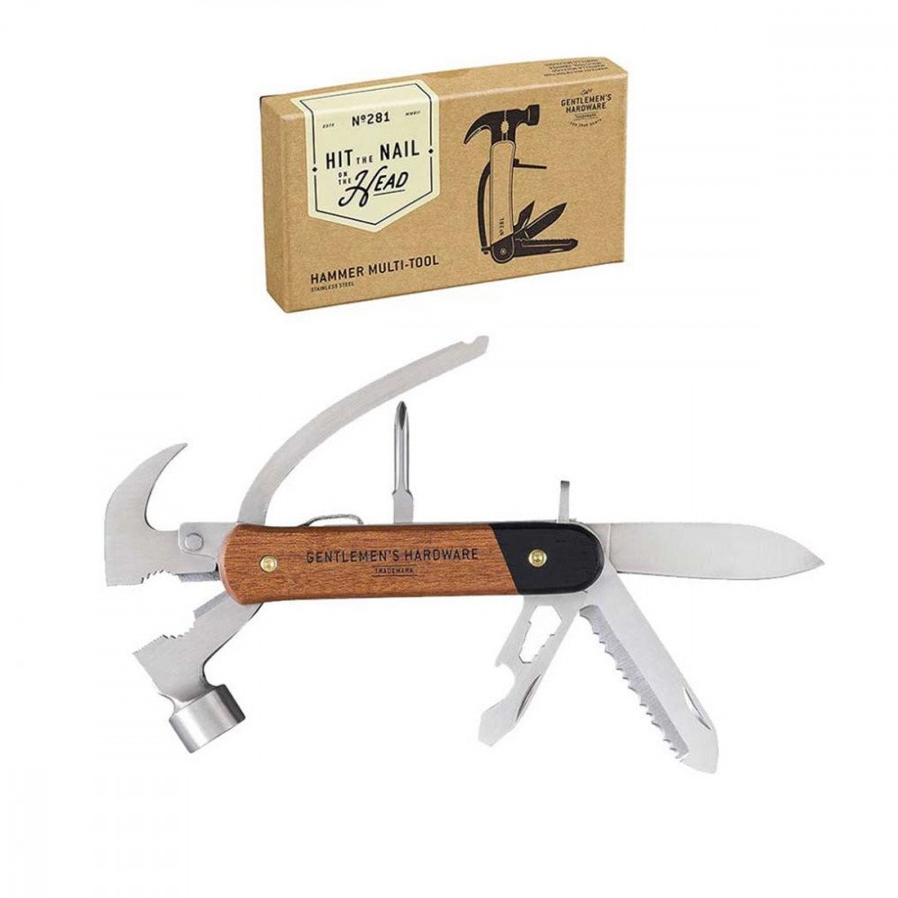 Gentlemen's Hardware Hammer Multi-Tool (no knife)